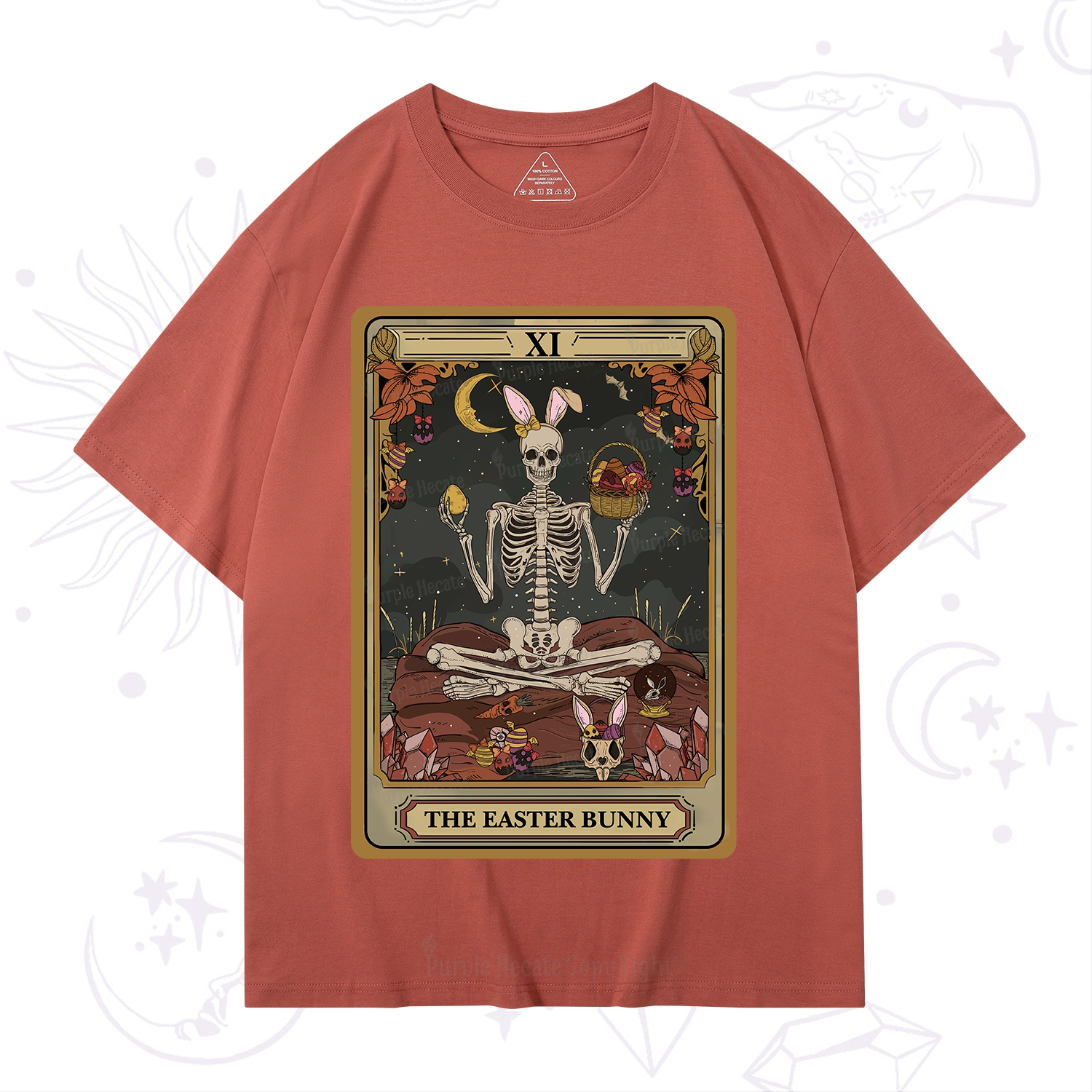 Purplehecate The Easter Bunny Tarot T-Shirt