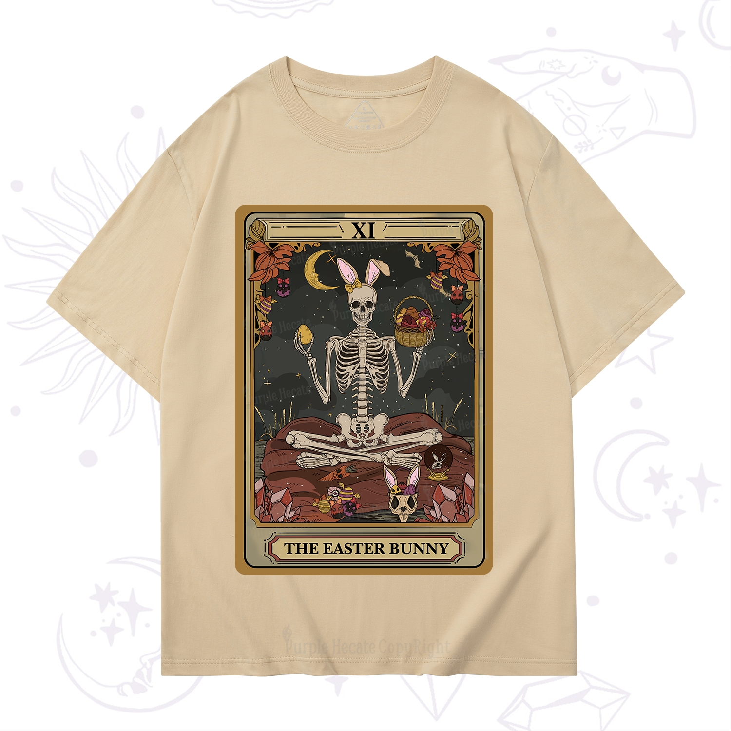 Purplehecate The Easter Bunny Tarot T-Shirt