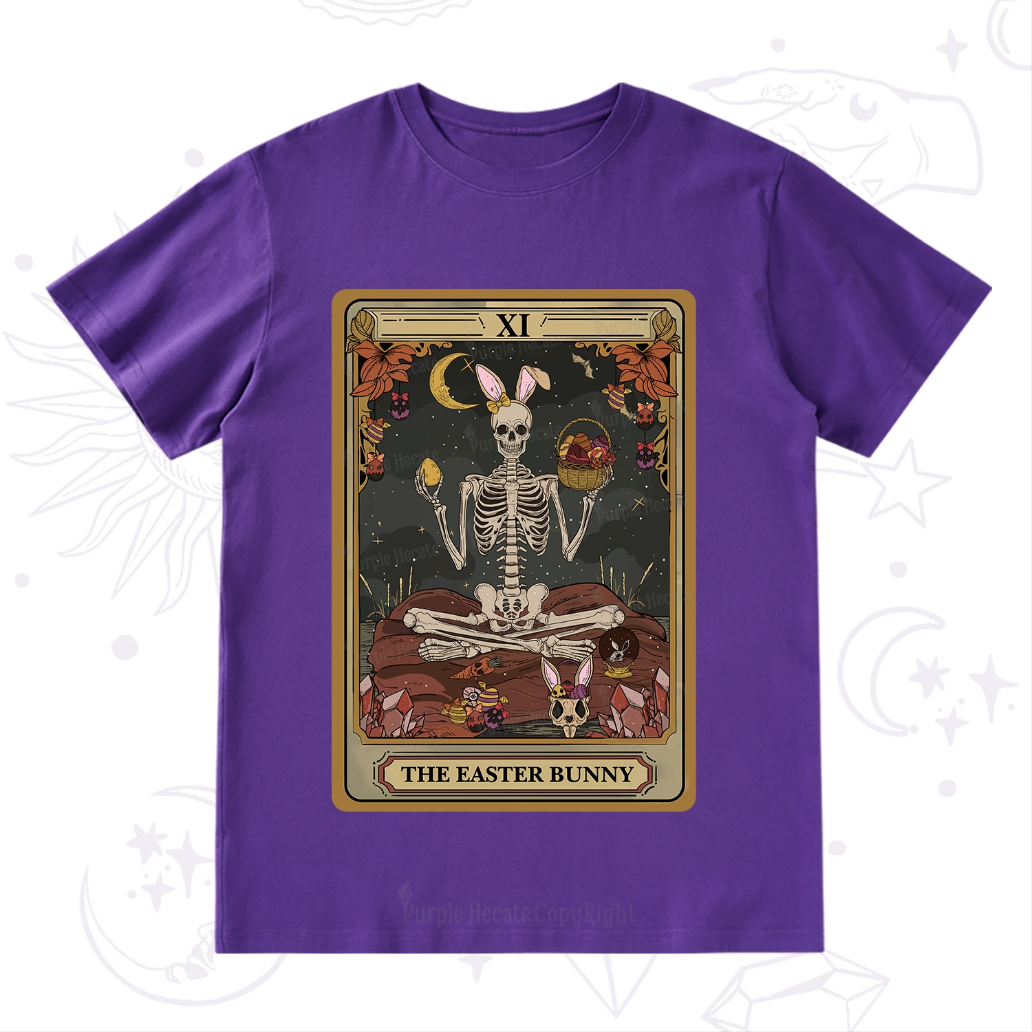 Purplehecate The Easter Bunny Tarot T-Shirt