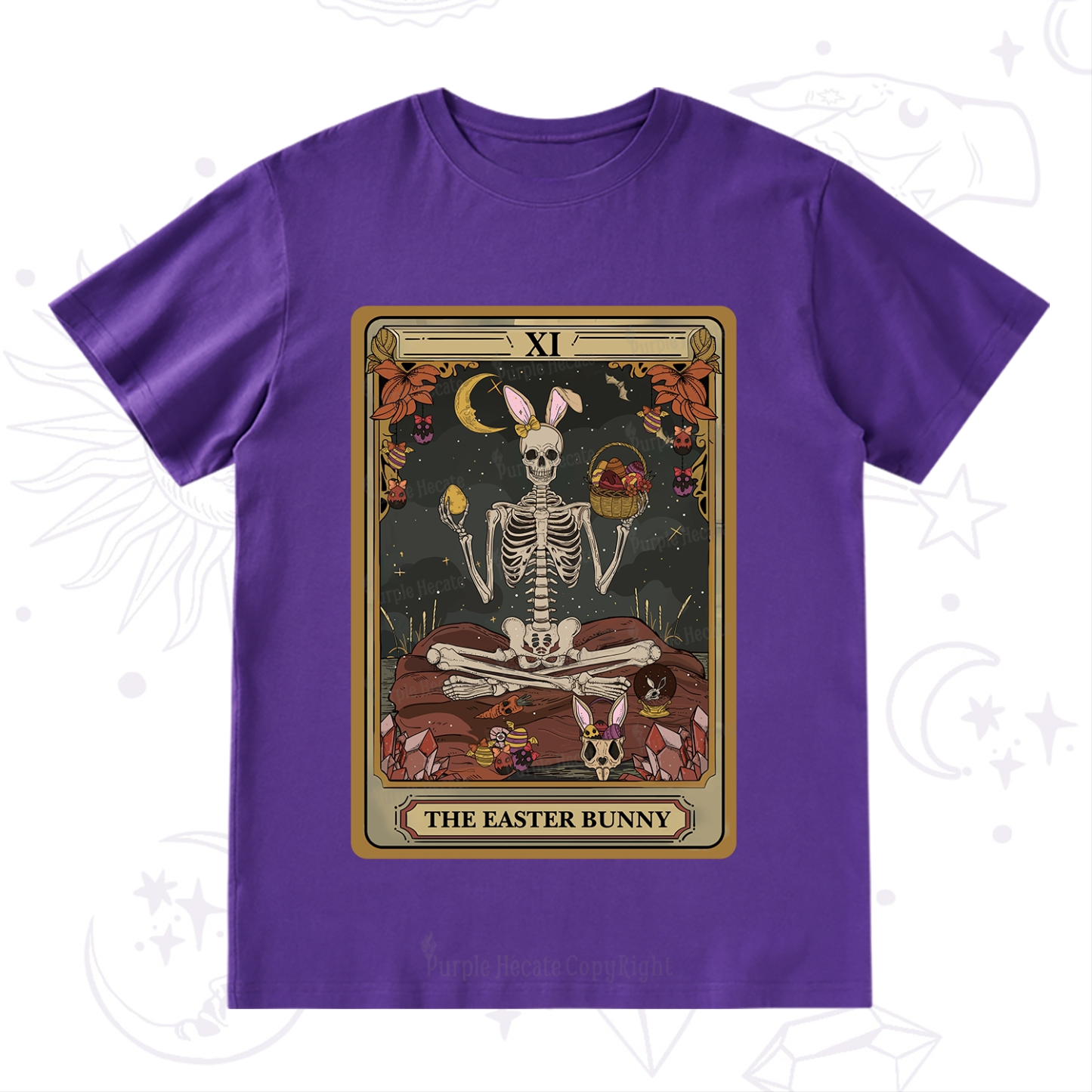 Purplehecate The Easter Bunny Tarot T-Shirt