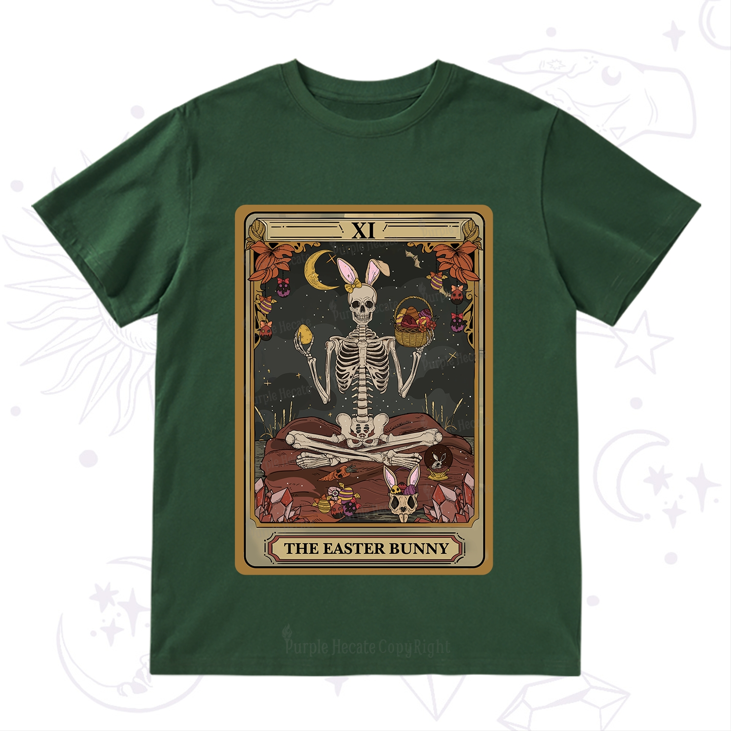 Purplehecate The Easter Bunny Tarot T-Shirt