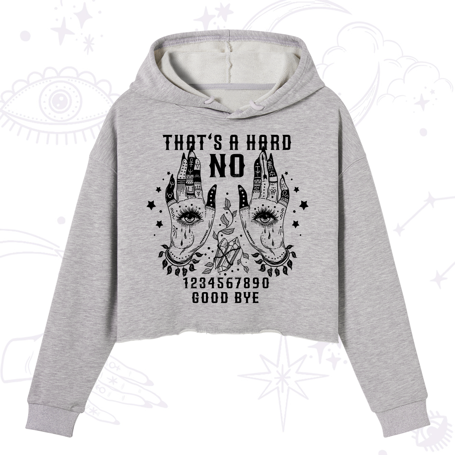 Purplehecate That's A Haro No Crop Hoodie