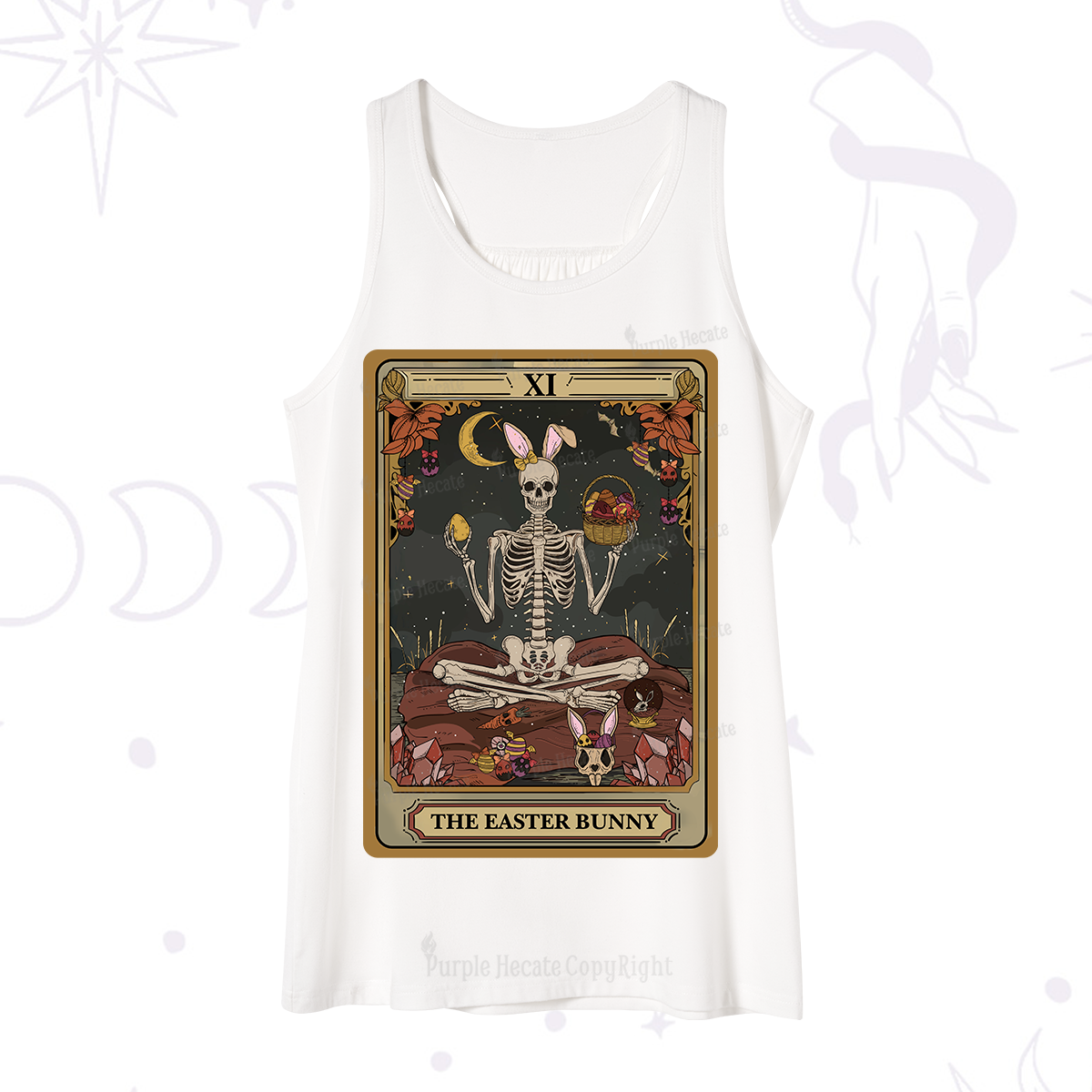 Purplehecate The Easter Bunny Tarot Tank