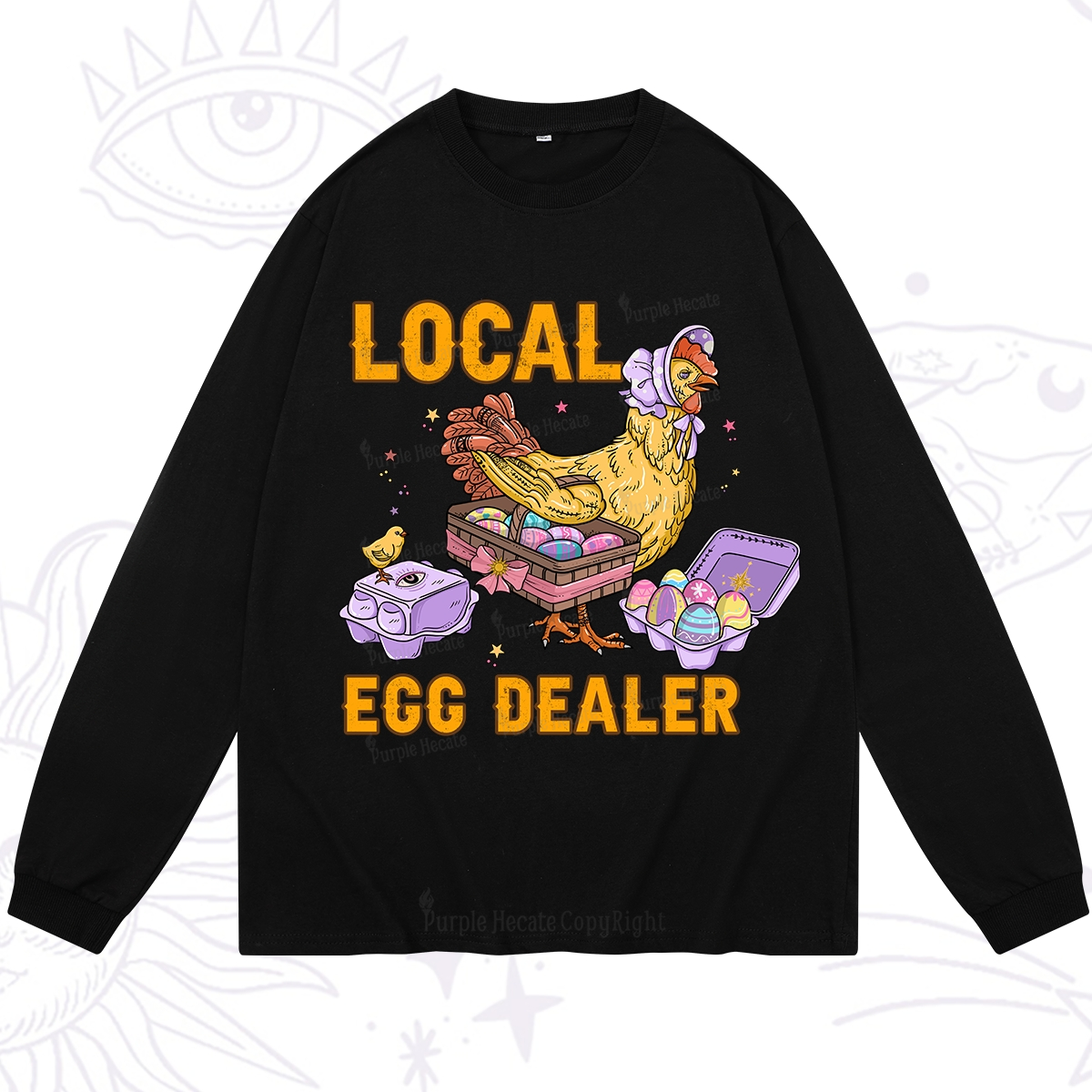 Purplehecate Local Egg Dealer Long Sleeve T-Shirt