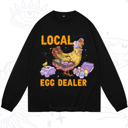 Purplehecate Local Egg Dealer Long Sleeve T-Shirt