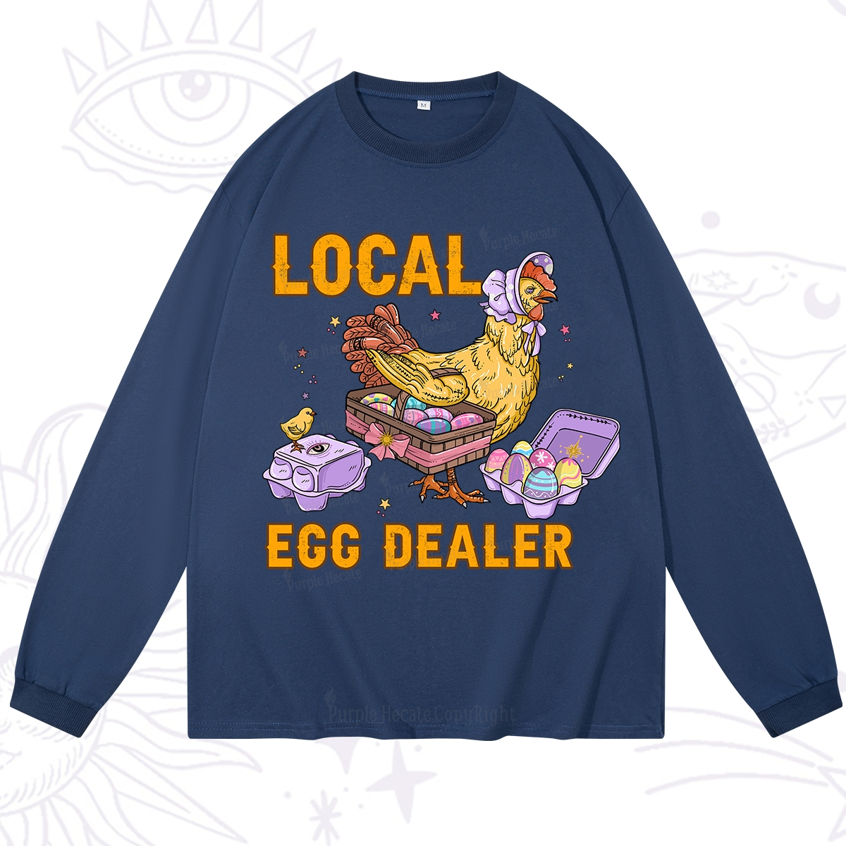 Purplehecate Local Egg Dealer Long Sleeve T-Shirt