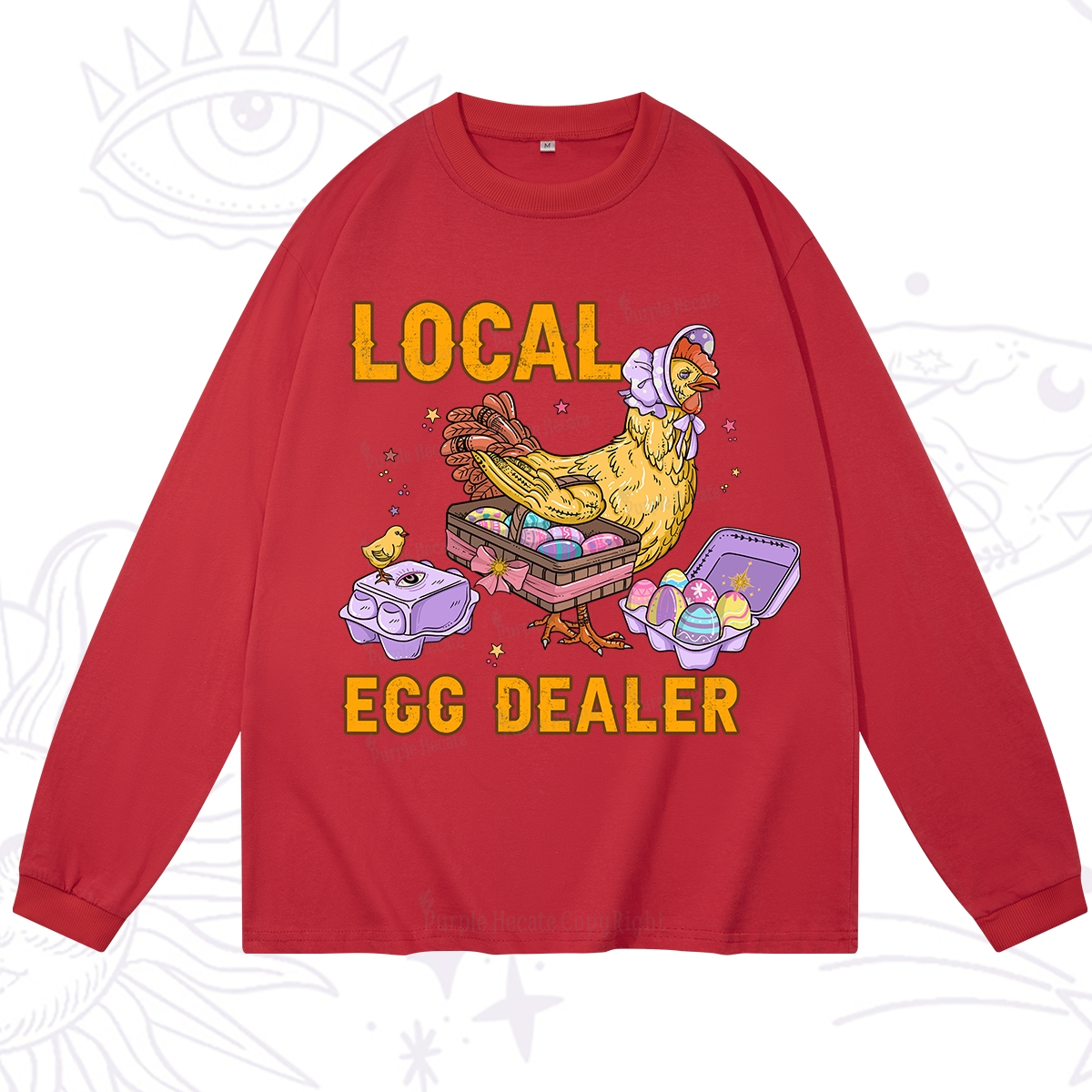 Purplehecate Local Egg Dealer Long Sleeve T-Shirt