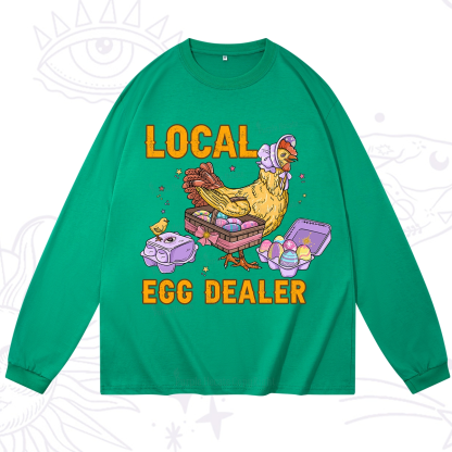 Purplehecate Local Egg Dealer Long Sleeve T-Shirt