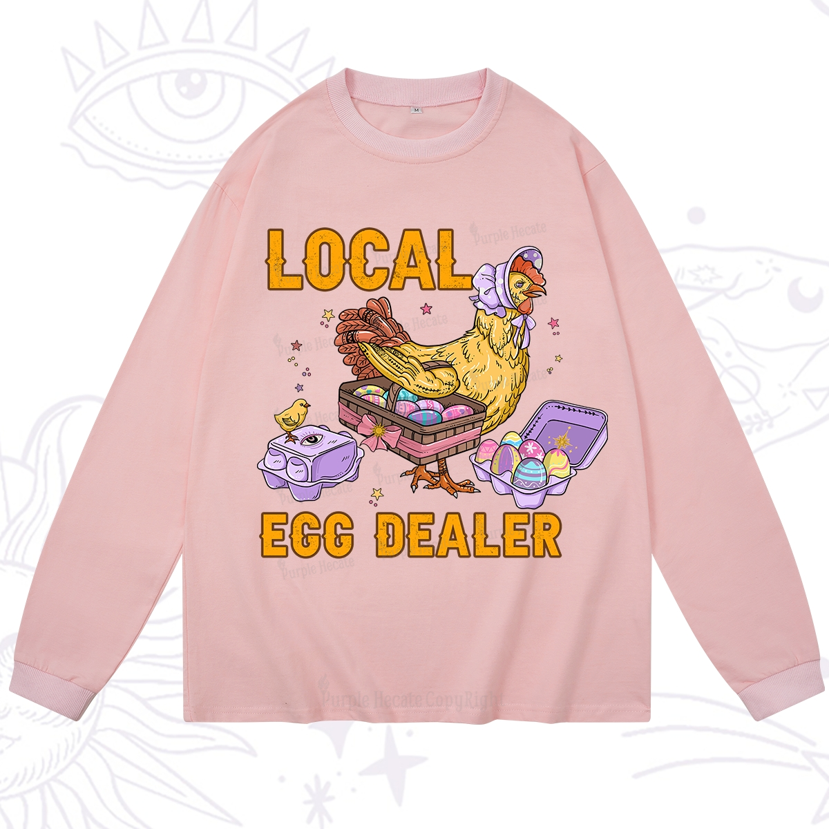 Purplehecate Local Egg Dealer Long Sleeve T-Shirt