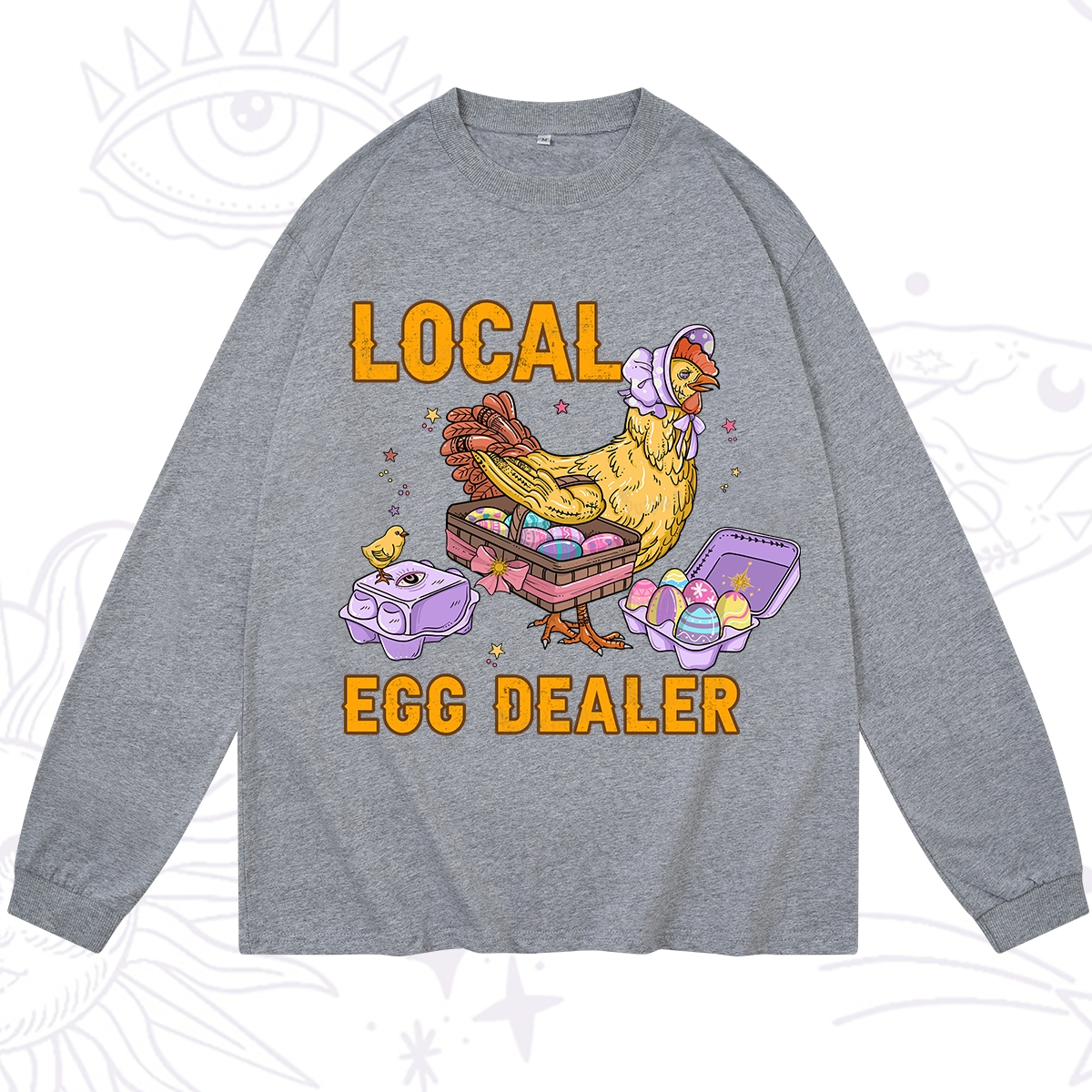 Purplehecate Local Egg Dealer Long Sleeve T-Shirt
