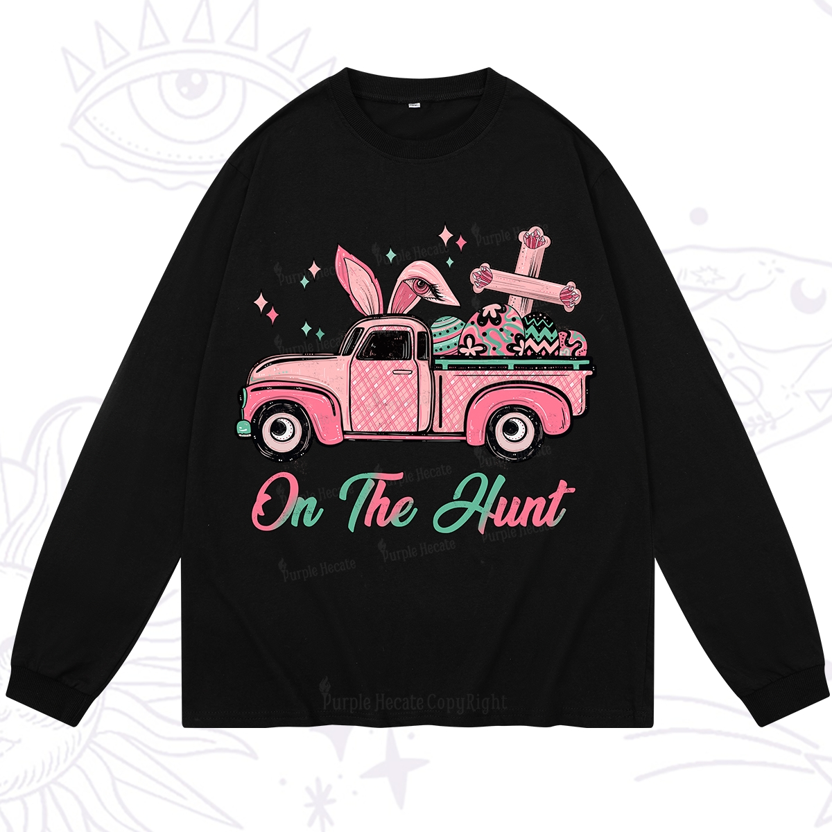 Purplehecate On The Hunt Easter Long Sleeve T-Shirt