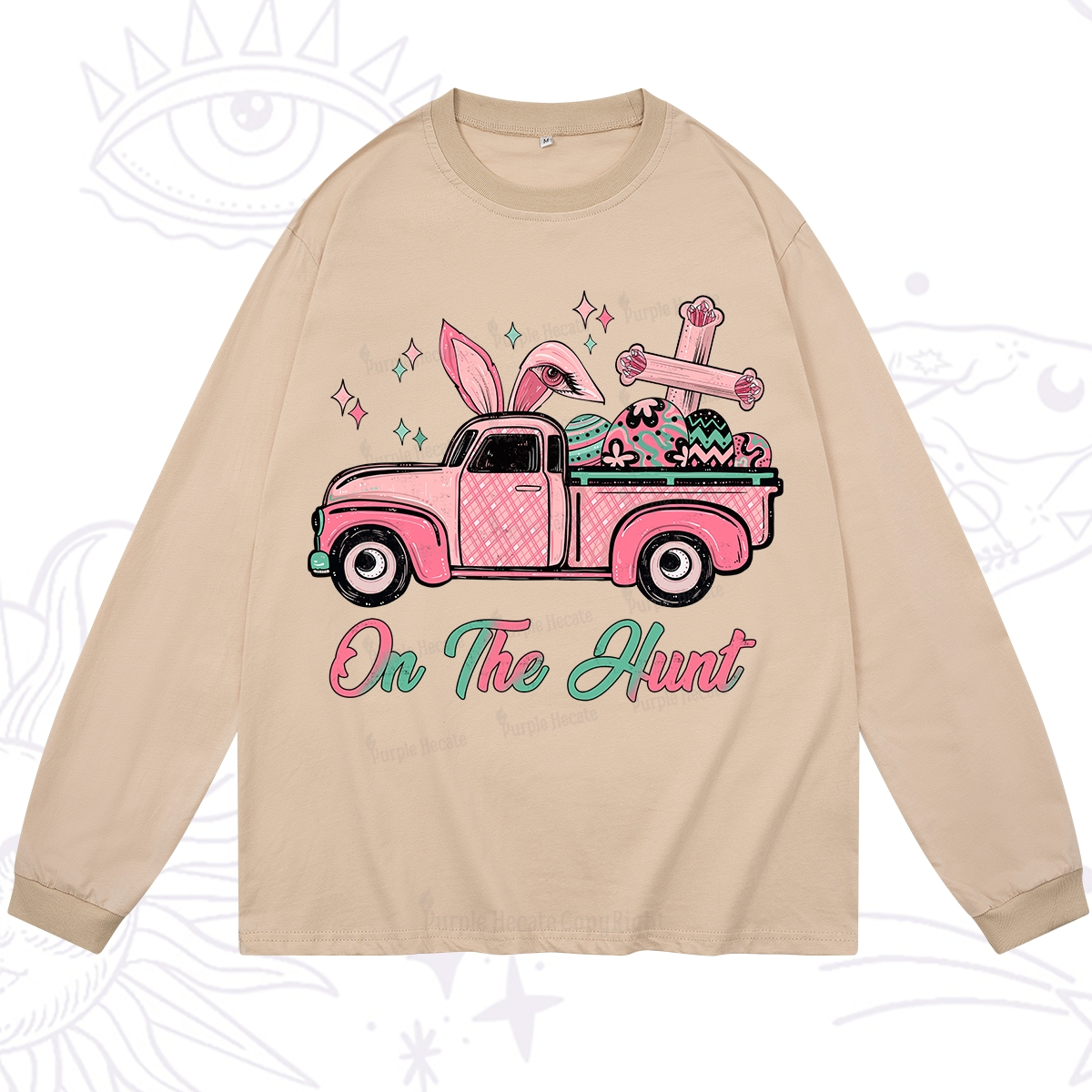 Purplehecate On The Hunt Easter Long Sleeve T-Shirt