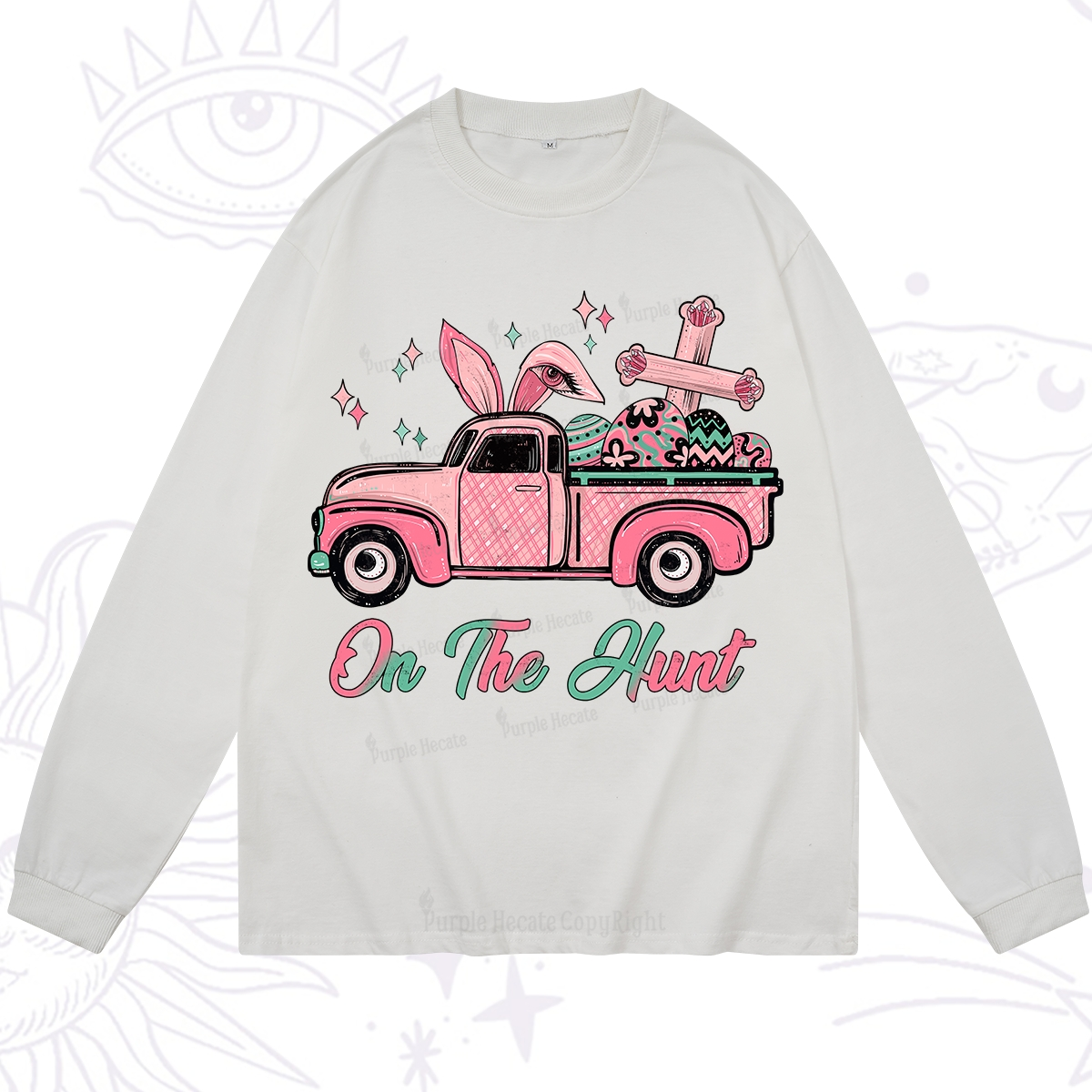 Purplehecate On The Hunt Easter Long Sleeve T-Shirt