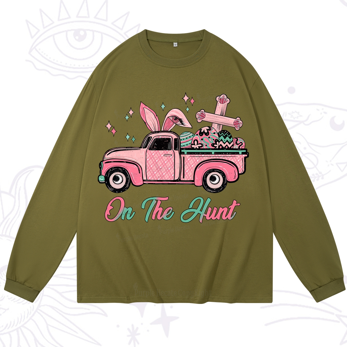 Purplehecate On The Hunt Easter Long Sleeve T-Shirt