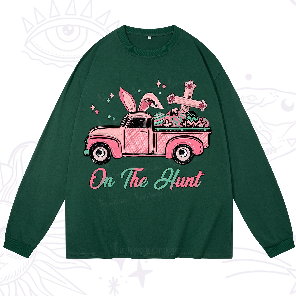 Purplehecate On The Hunt Easter Long Sleeve T-Shirt