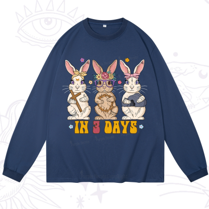 Purplehecate In 3 Days Easter Long Sleeve T-Shirt