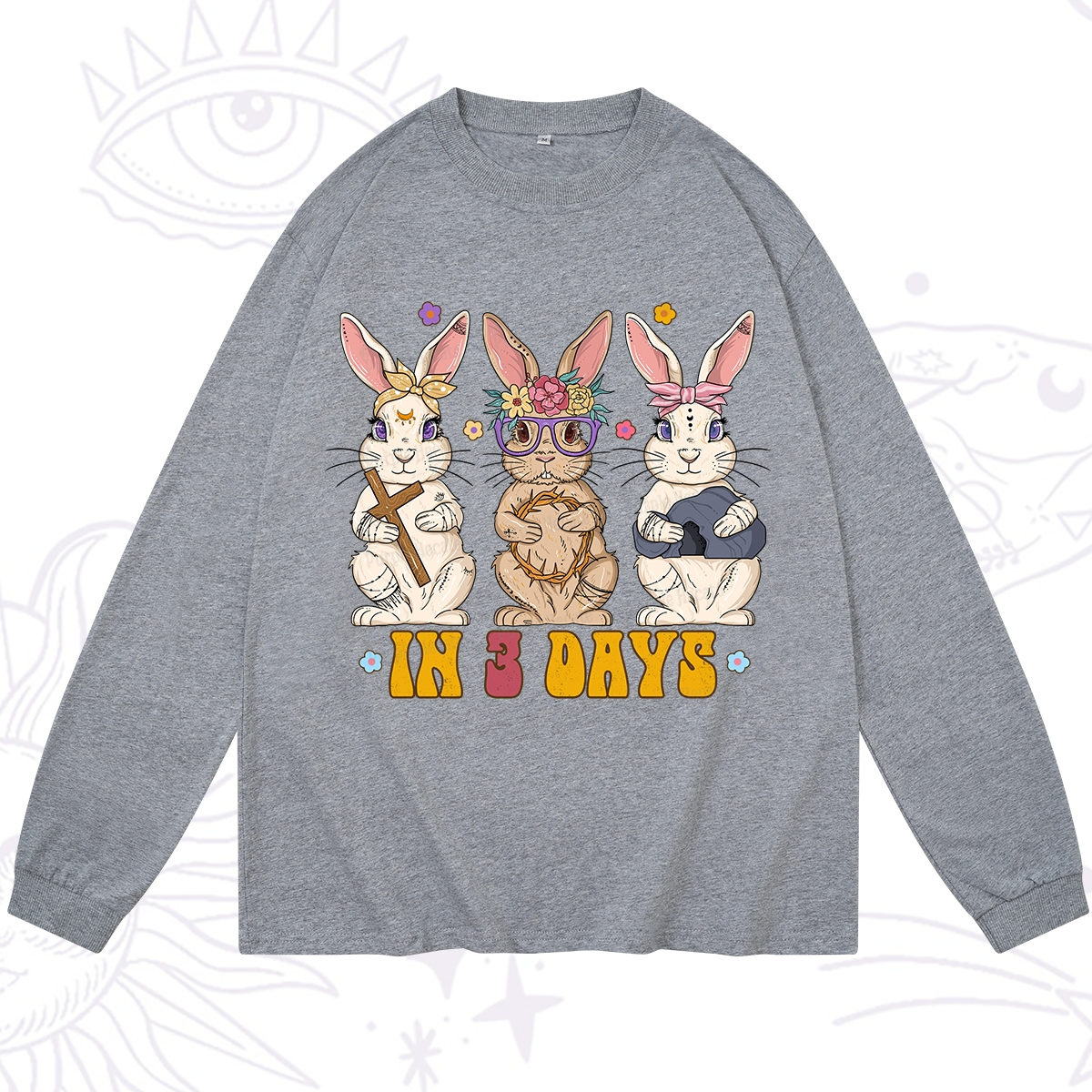 Purplehecate In 3 Days Easter Long Sleeve T-Shirt