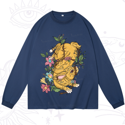 Purplehecate Thorn Bunny Easter Long Sleeve T-Shirt