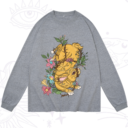 Purplehecate Thorn Bunny Easter Long Sleeve T-Shirt