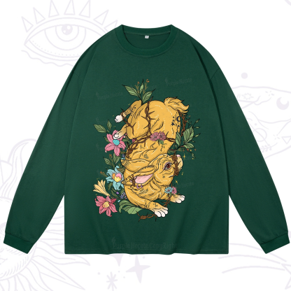 Purplehecate Thorn Bunny Easter Long Sleeve T-Shirt