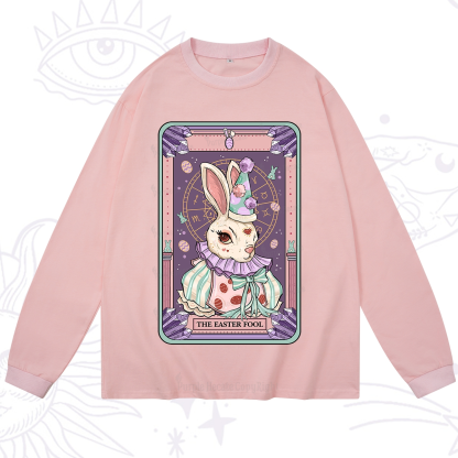 Purplehecate The Easter Fool Tarot Long Sleeve T-Shirt