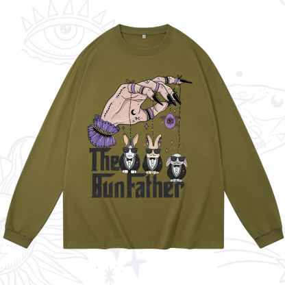 Purplehecate The Bunfather Easter Long Sleeve T-Shirt