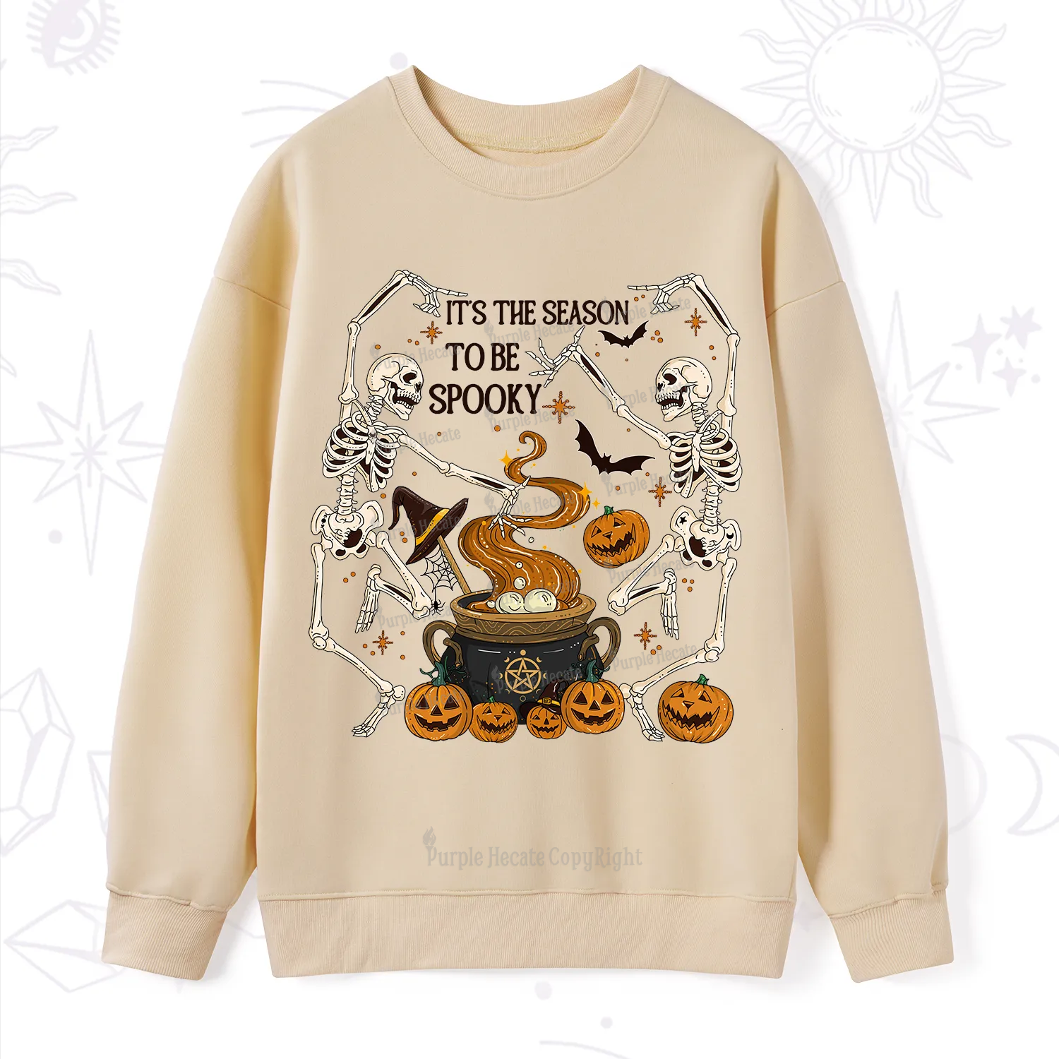Purplehecate Halloween It's the Season to be Spooky Sweatshirt
