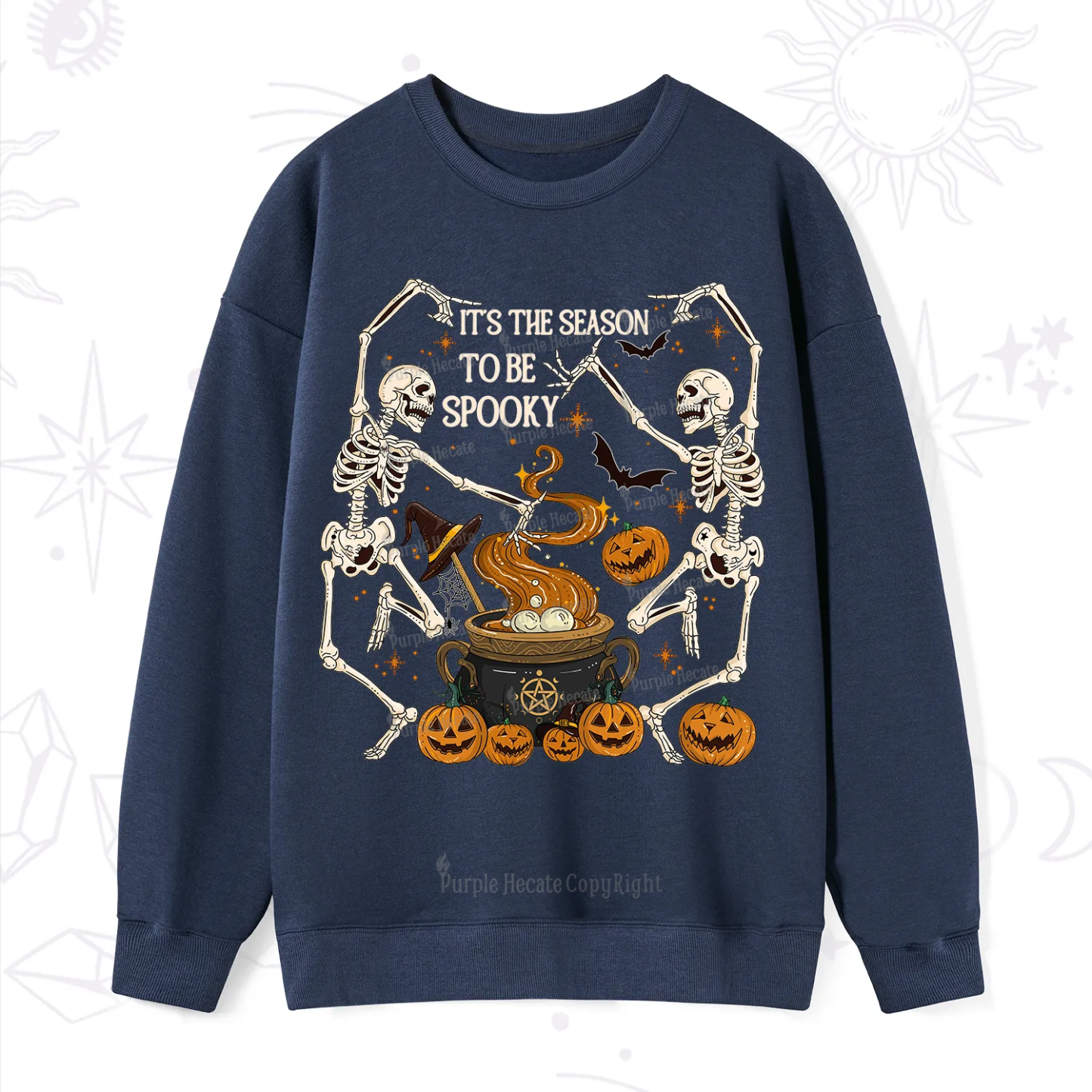 Purplehecate Halloween It's the Season to be Spooky Sweatshirt