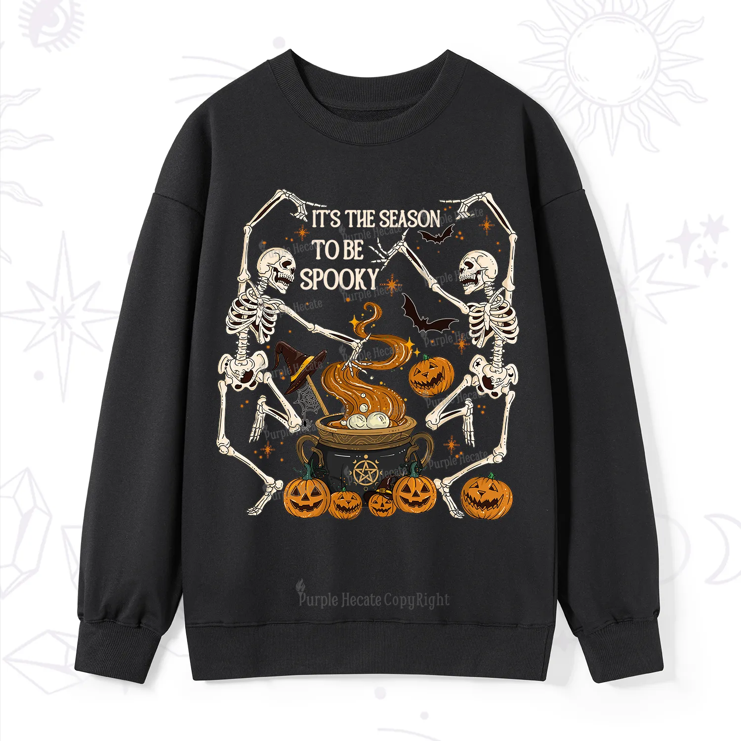 Purplehecate Halloween It's the Season to be Spooky Sweatshirt