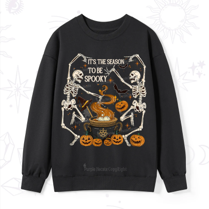 Purplehecate Halloween It's the Season to be Spooky Sweatshirt