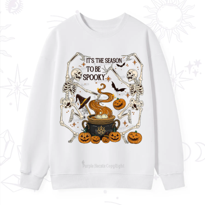 Purplehecate Halloween It's the Season to be Spooky Sweatshirt