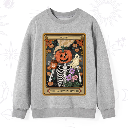 Purplehecate The Halloween Reveler Tarot Sweatshirt