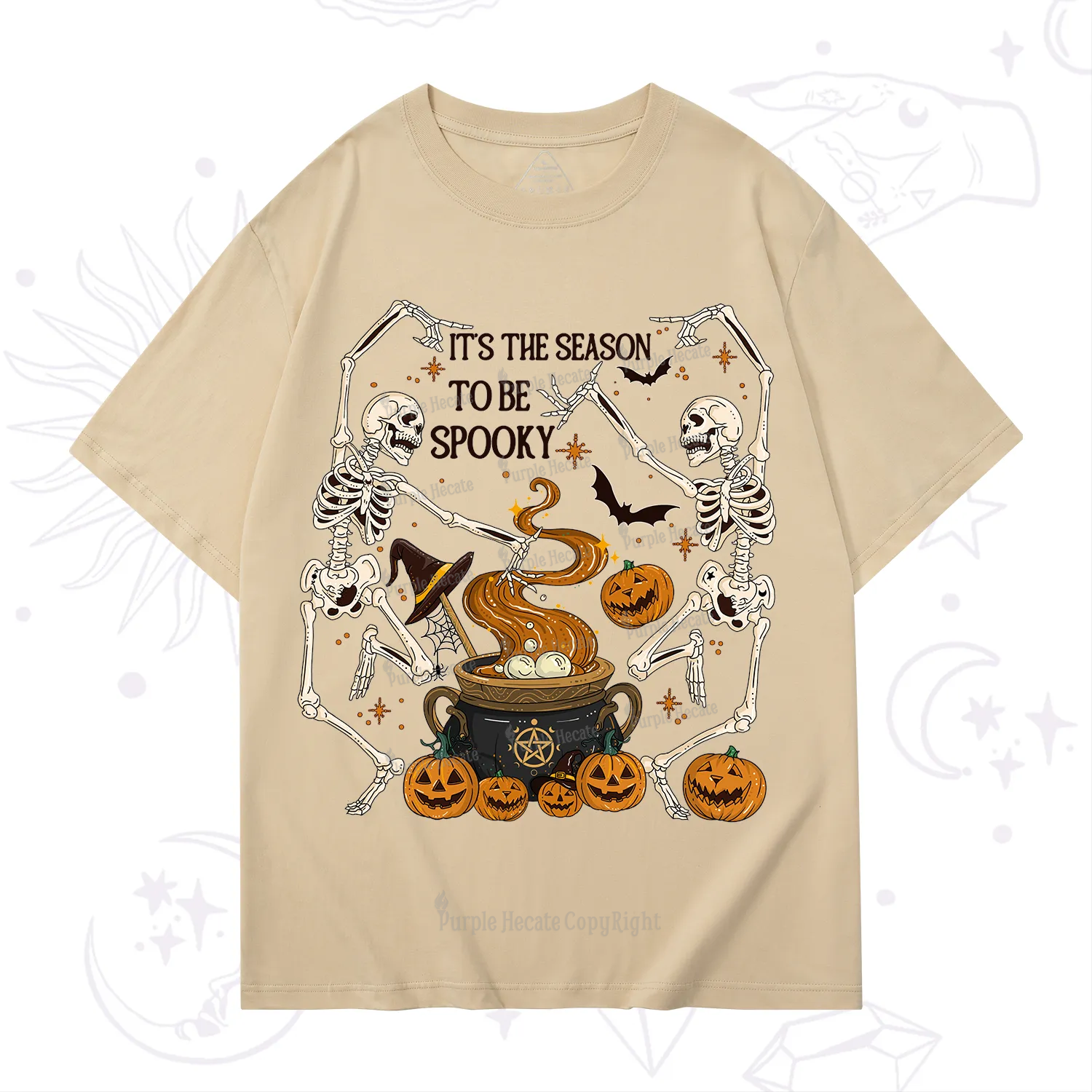 Purplehecate Halloween It's the Season to be Spooky T-Shirt