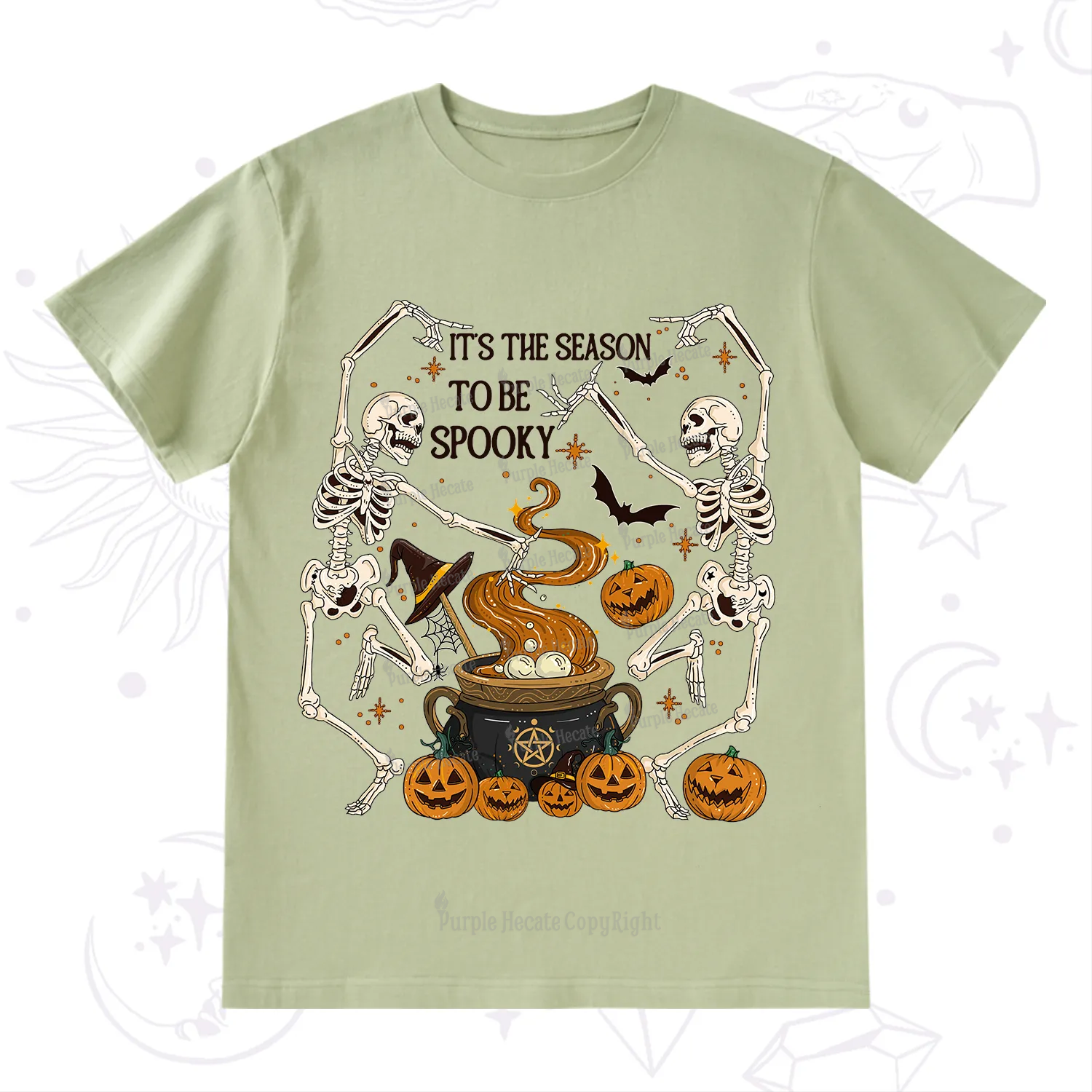 Purplehecate Halloween It's the Season to be Spooky T-Shirt
