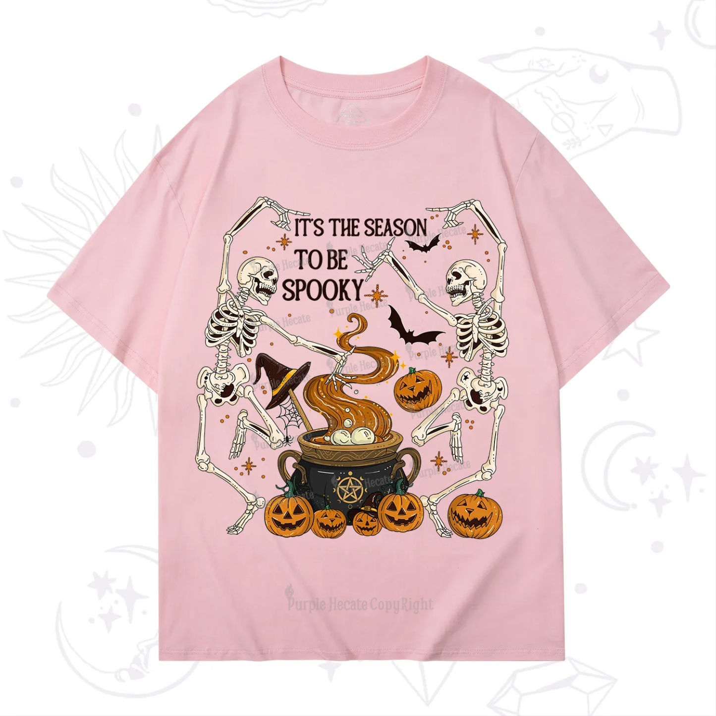 Purplehecate Halloween It's the Season to be Spooky T-Shirt