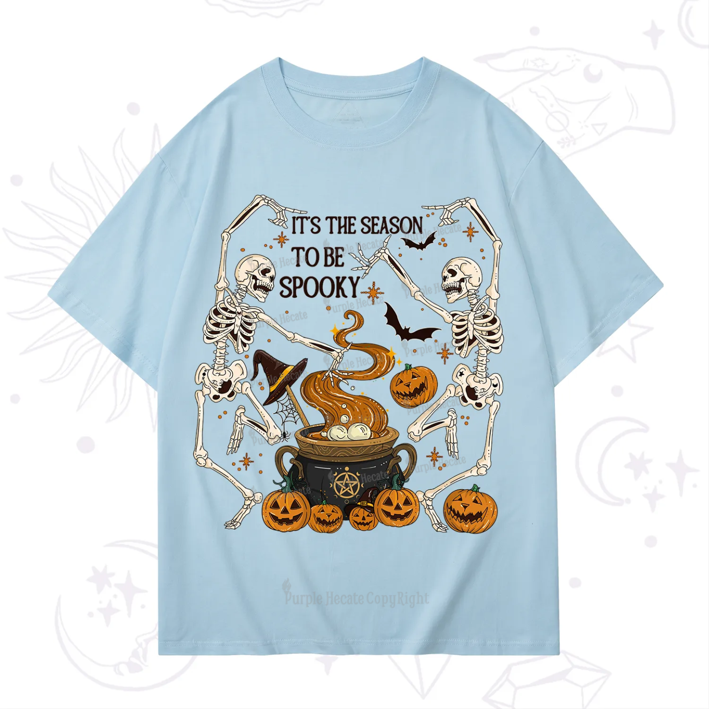 Purplehecate Halloween It's the Season to be Spooky T-Shirt