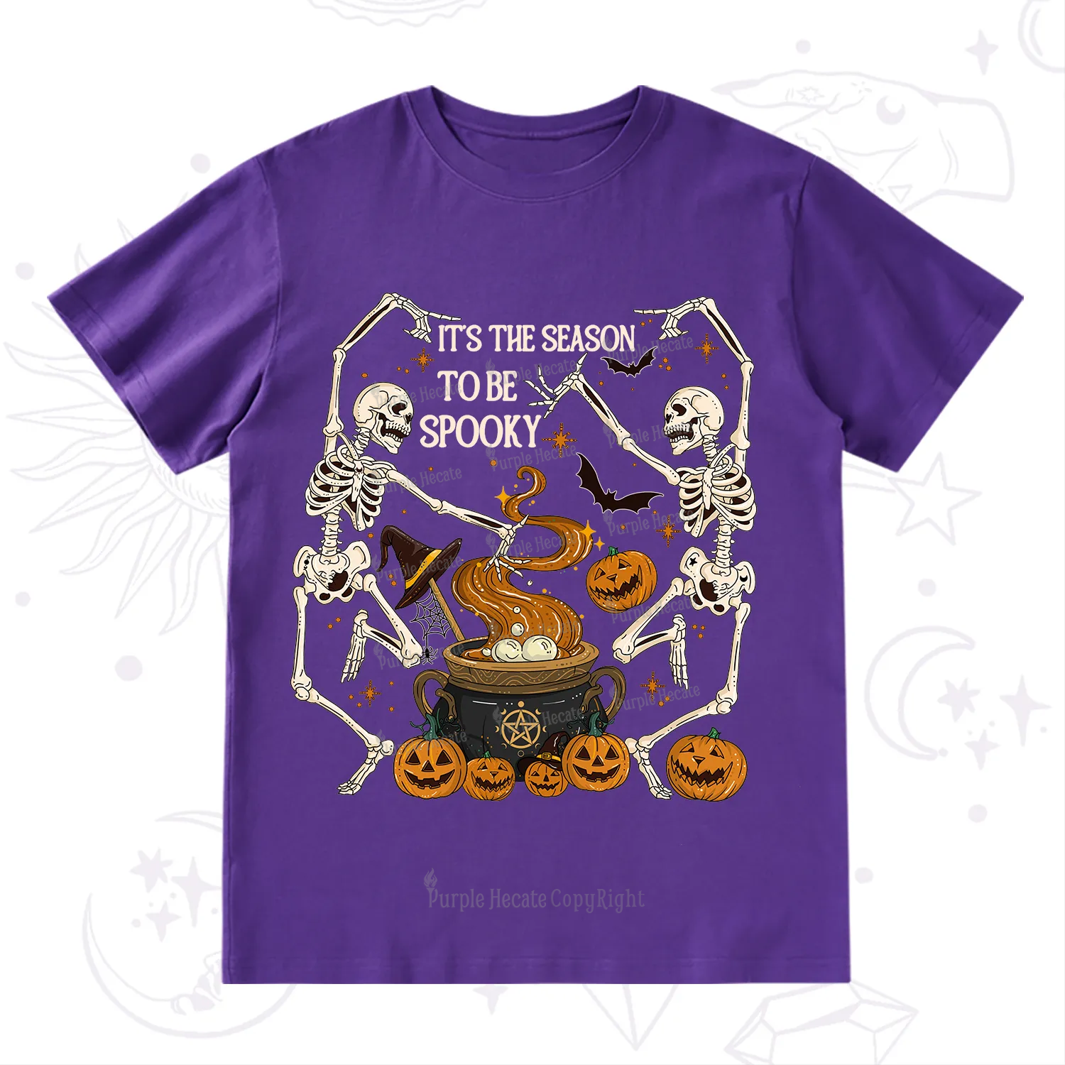 Purplehecate Halloween It's the Season to be Spooky T-Shirt