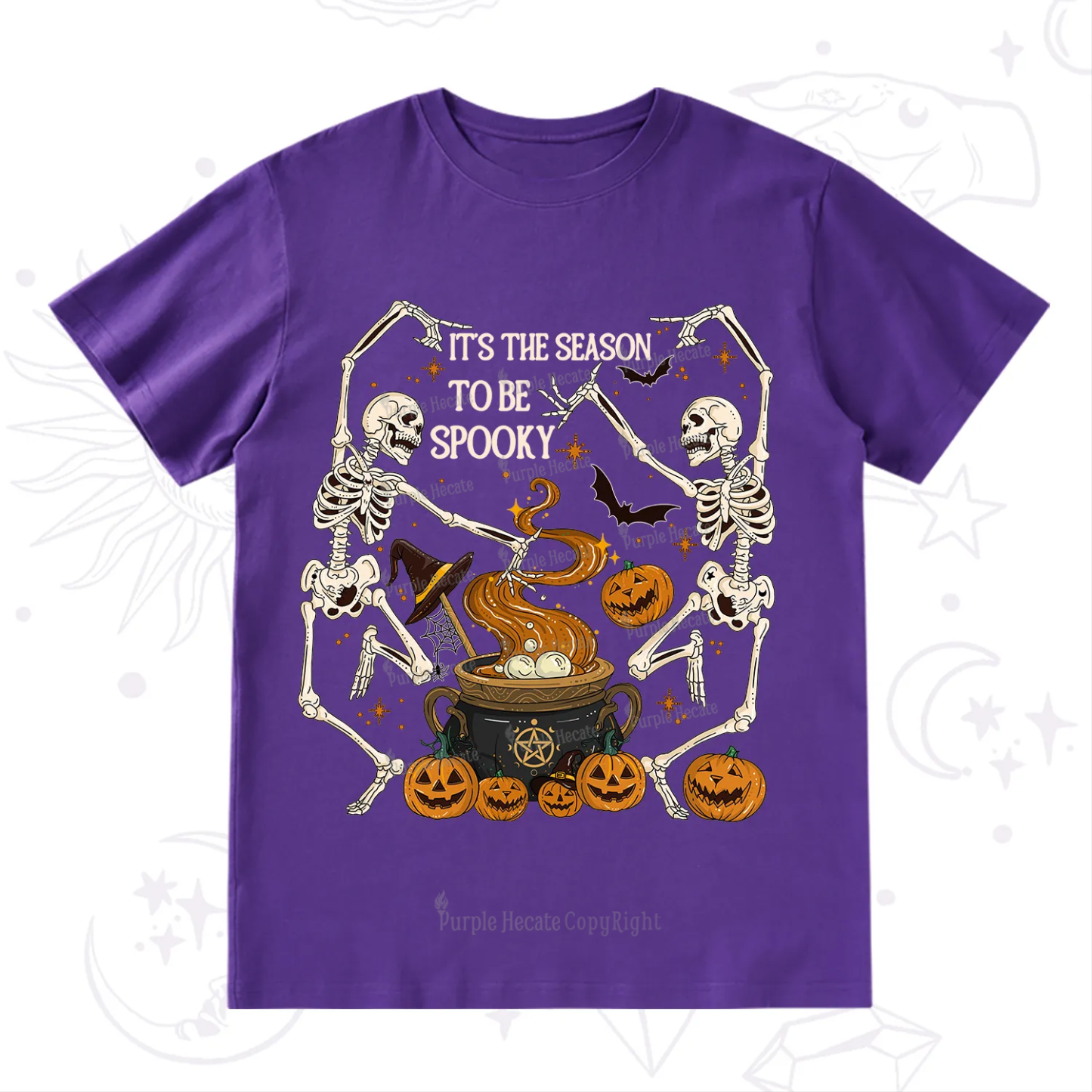 Purplehecate Halloween It's the Season to be Spooky T-Shirt