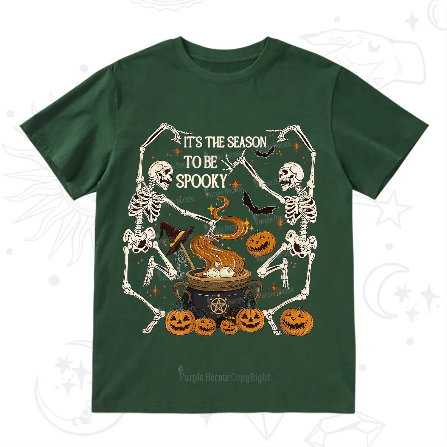 Purplehecate Halloween It's the Season to be Spooky T-Shirt