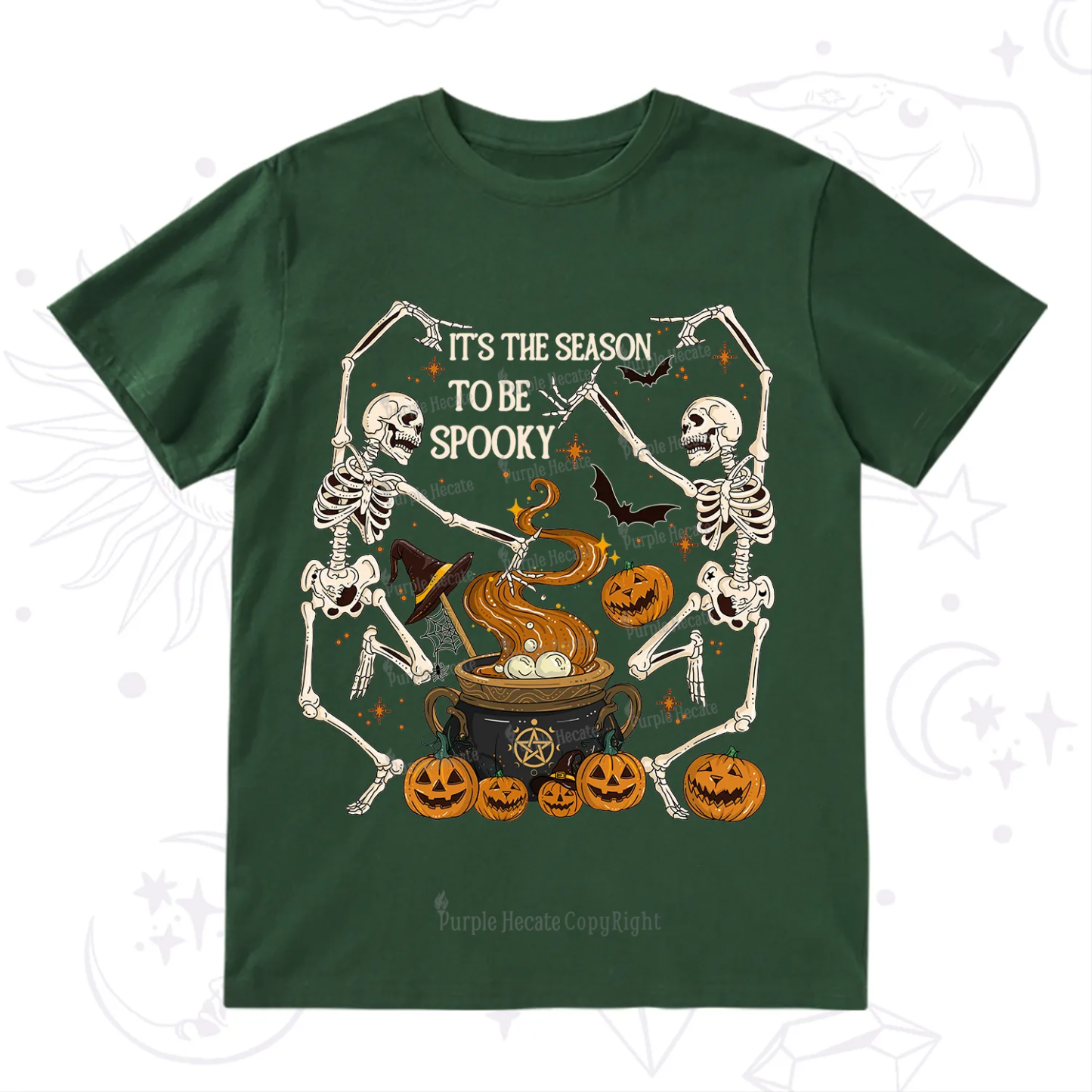 Purplehecate Halloween It's the Season to be Spooky T-Shirt