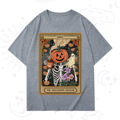 Purplehecate The Halloween Reveler Tarot T-Shirt