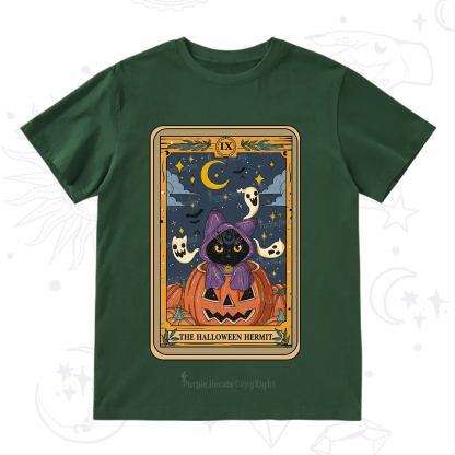 Purplehecate The Halloween Hermit Tarot T-Shirt