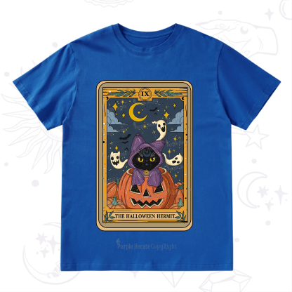 Purplehecate The Halloween Hermit Tarot T-Shirt