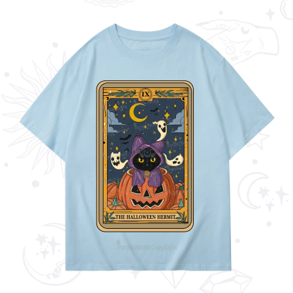 Purplehecate The Halloween Hermit Tarot T-Shirt