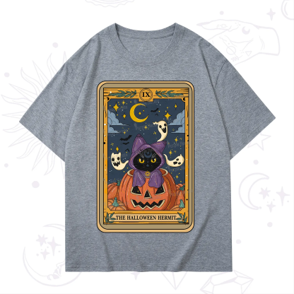 Purplehecate The Halloween Hermit Tarot T-Shirt