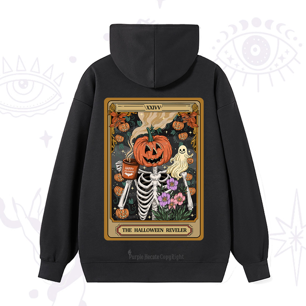 Purplehecate The Halloween Reveler Tarot Hoodie