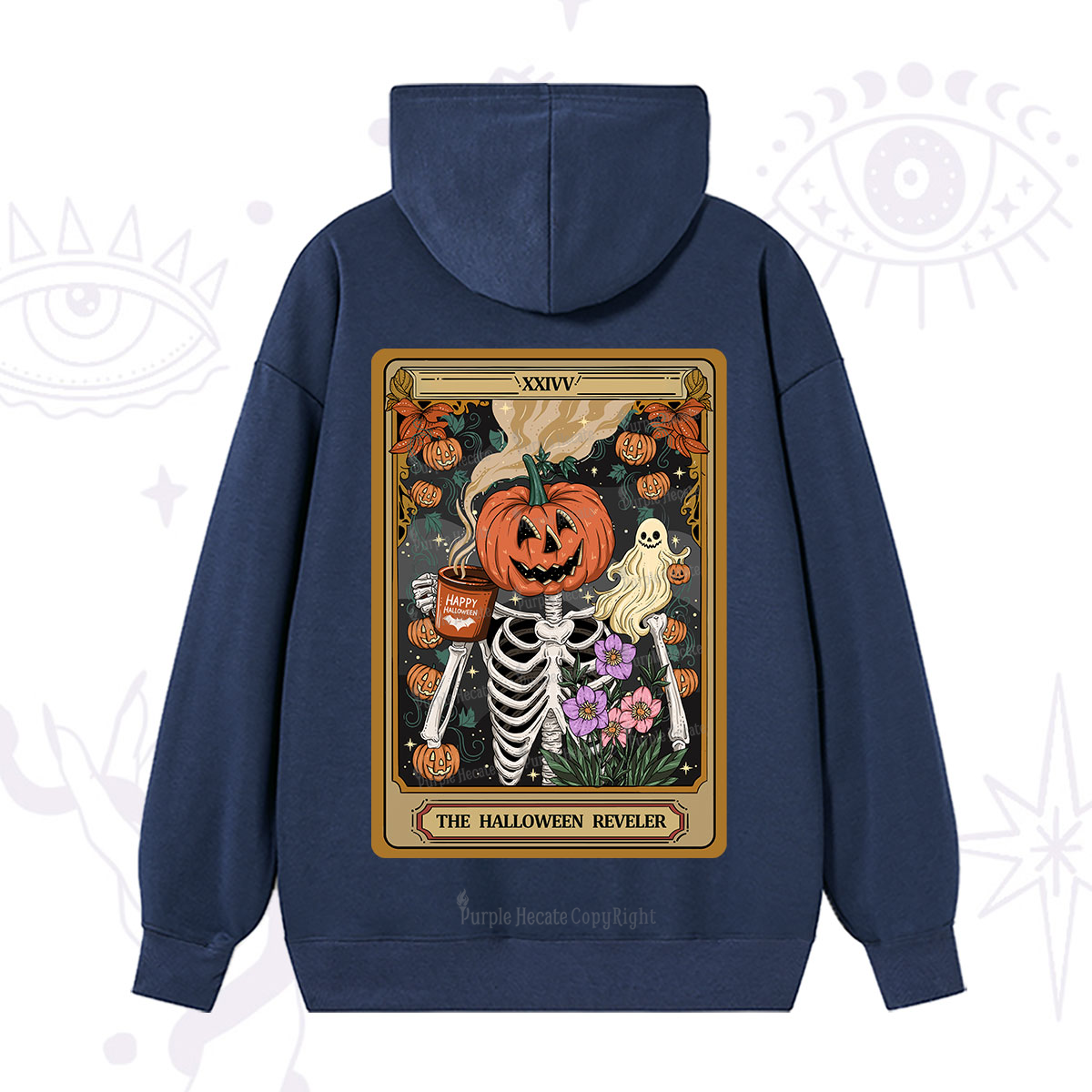 Purplehecate The Halloween Reveler Tarot Hoodie