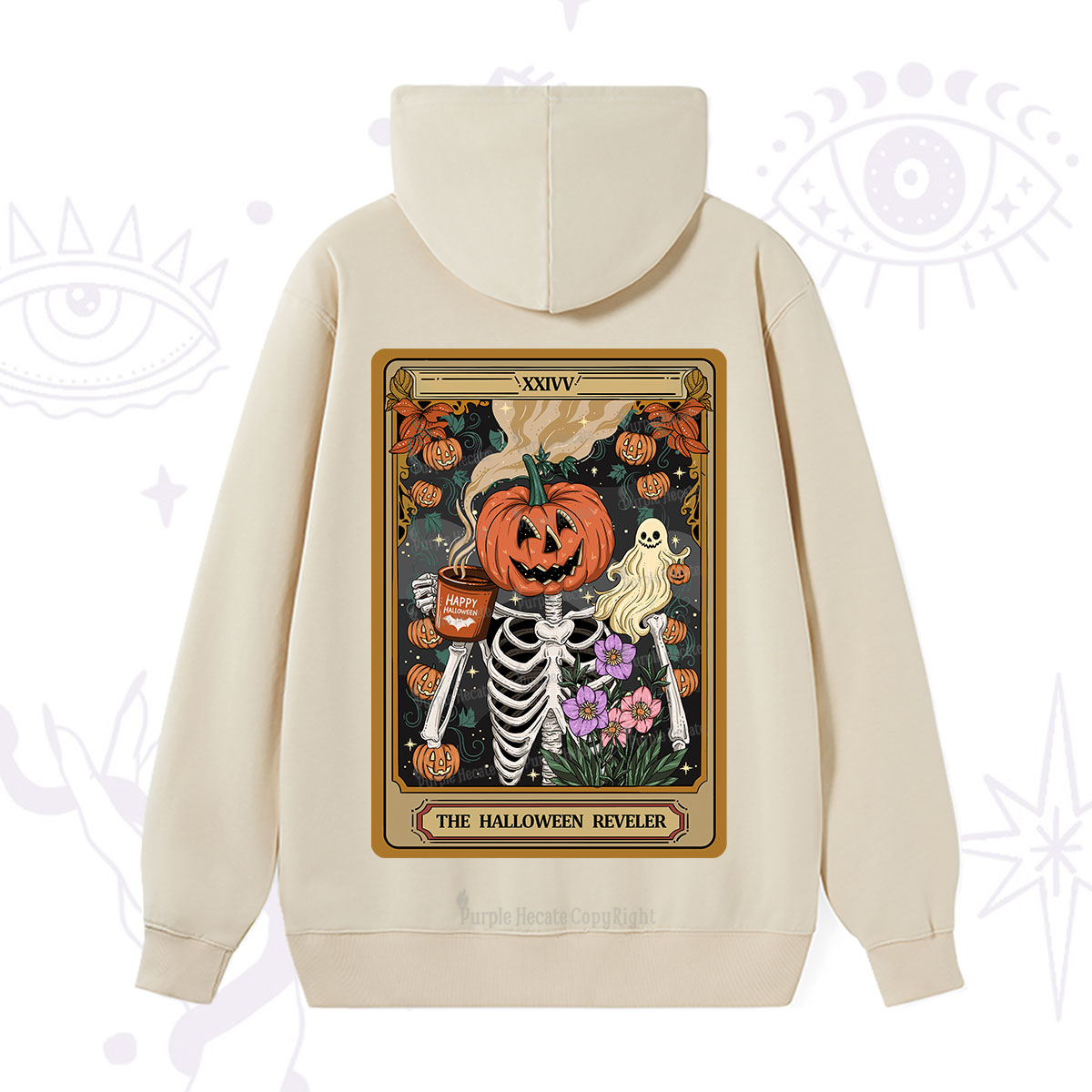 Purplehecate The Halloween Reveler Tarot Hoodie