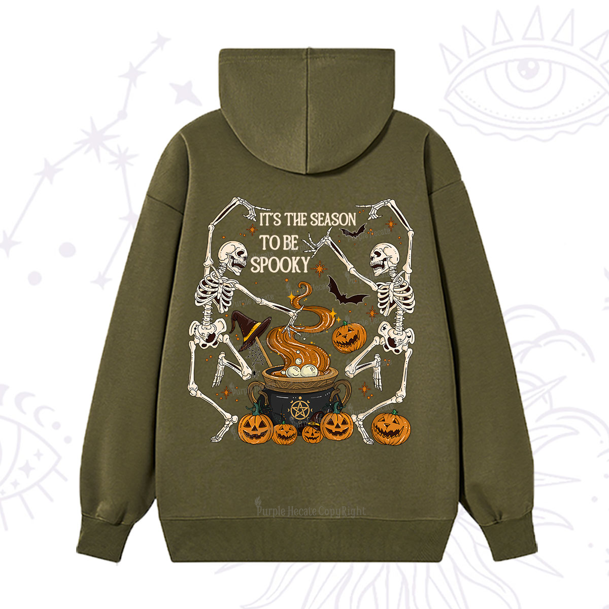 Purplehecate Halloween It's the Season to be Spooky Hoodie