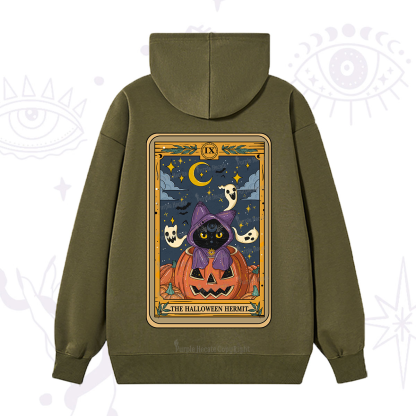 Purplehecate The Halloween Hermit Tarot Hoodie